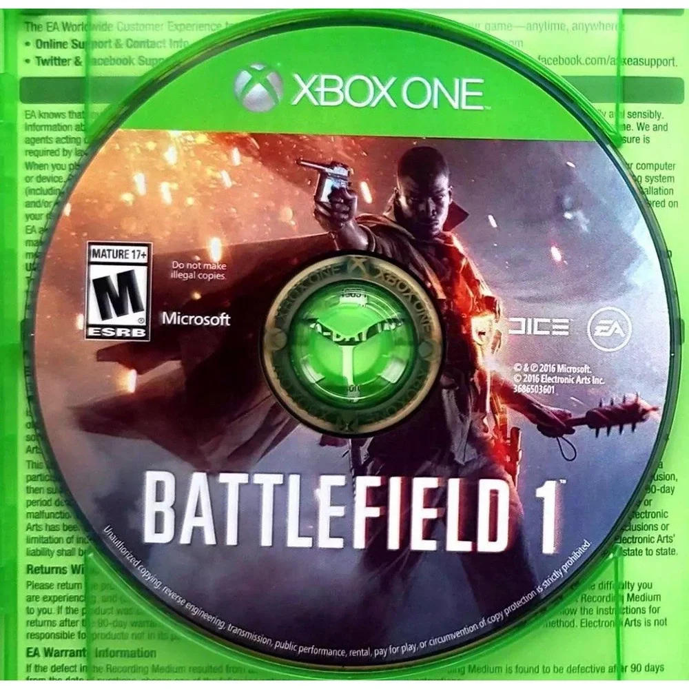 Battlefield 1 - Microsoft Xbox One Pristine Tested
